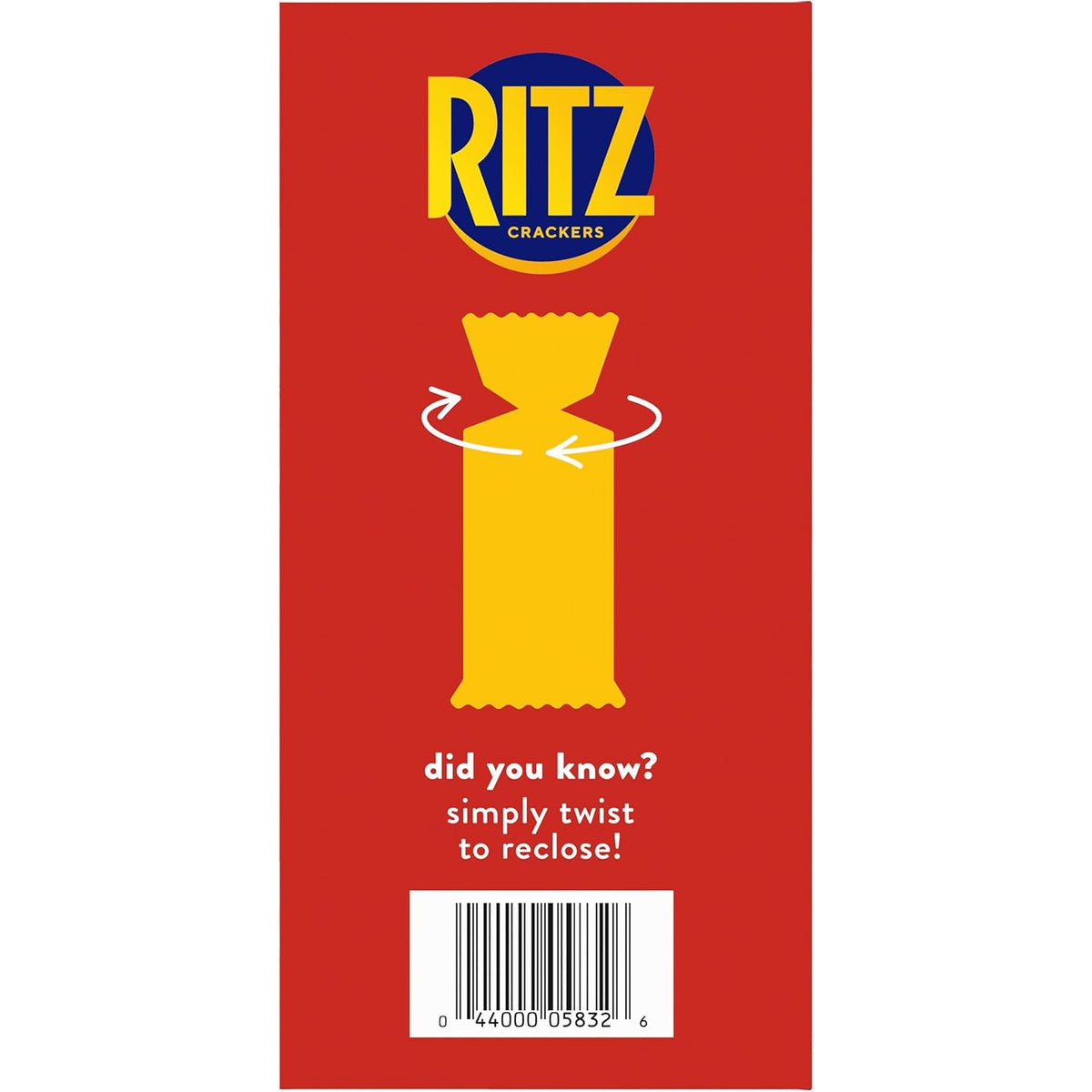 RITZ Original Crackers – Lunchbox Addition for School-Age Kids, Kosher Certified