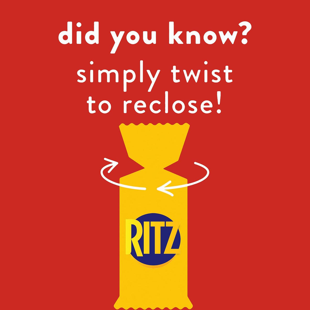 RITZ Original Crackers – Lunchbox Addition for School-Age Kids, Kosher Certified