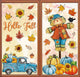 Blue-Orange Scarecrow