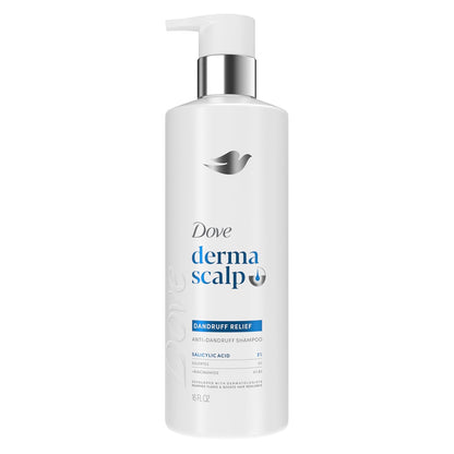 salicylic acid active ingredient for proven flake and dandruff removal