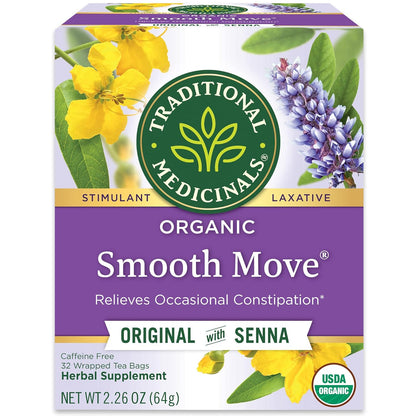 senna-leaf-based formula with spiced orange flavor, designed to act within 6-12 hours