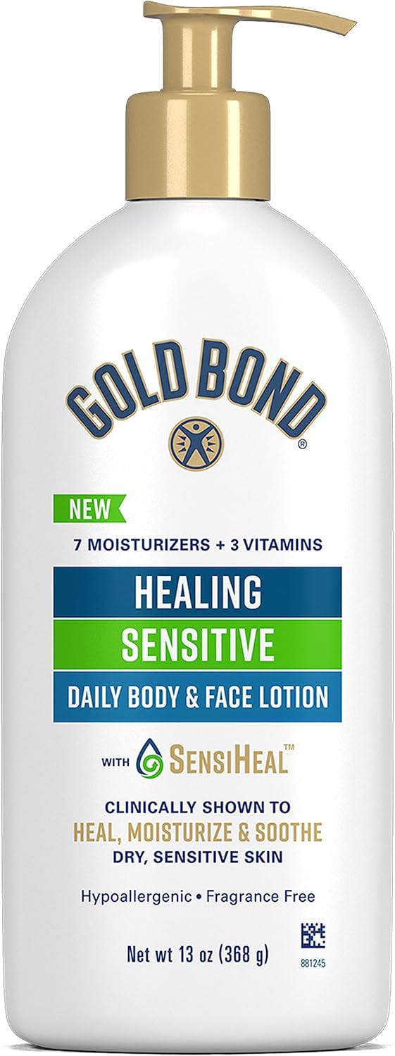 sensiheal technology blend combining multiple moisturizers with aloe