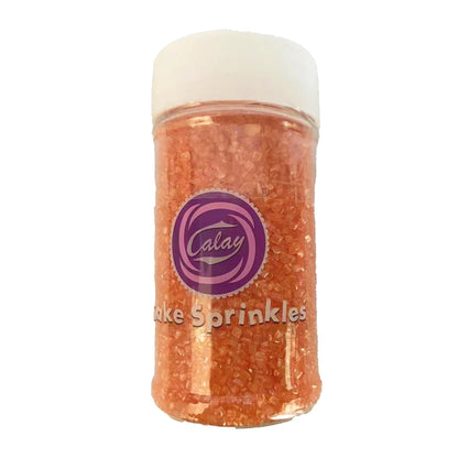 Sentovac Orange Sanding Sugar – Festive Baking Accent for Autumn-Themed Home Dessert Tables and Fall Cookie Platters