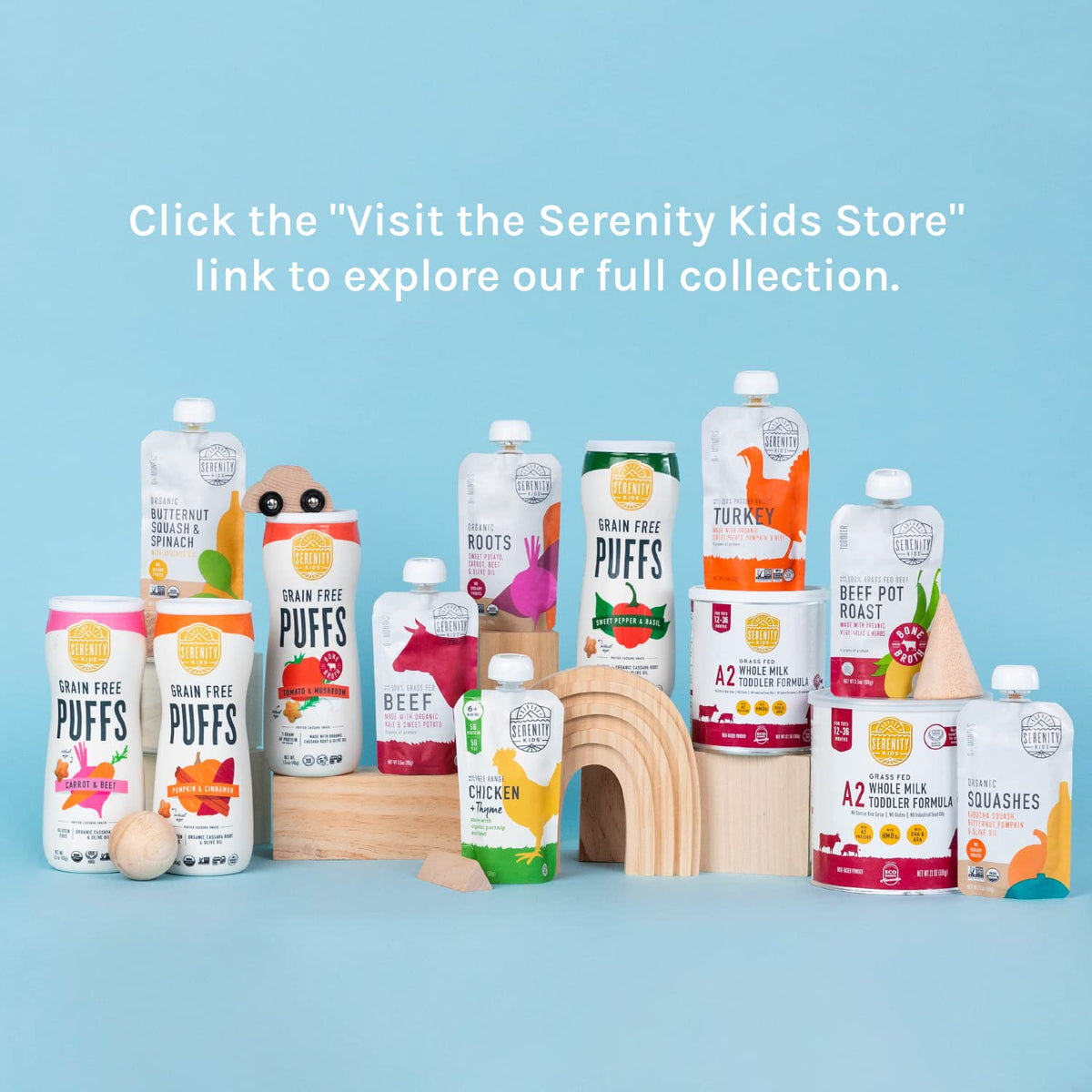 Serenity Kids Organic Veggie Pouches – Thoughtful New Parent and Baby Shower Gift for Clean-Label Feeding Families