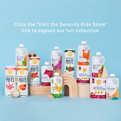 Serenity Kids Organic Veggie Pouches – Thoughtful New Parent and Baby Shower Gift for Clean-Label Feeding Families