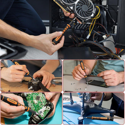 SHARDEN 58 in 1 Precision Screwdriver Set – Practical Birthday Gift for Him, Repair Tool Kit for Tech Lovers