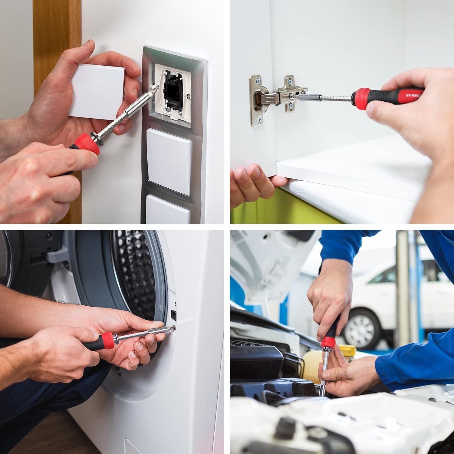 SHARDEN Multi Screwdriver 13-in-1 — One Tool for a Clutter-Free Tool Drawer