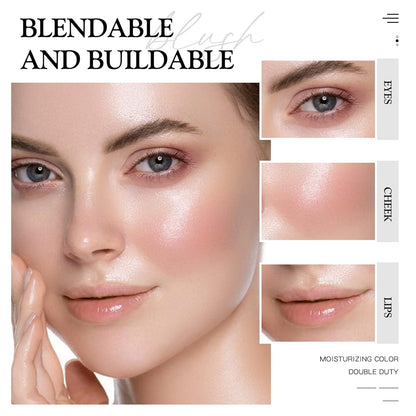 sheer dewy finish that does not settle into fine lines or wrinkles