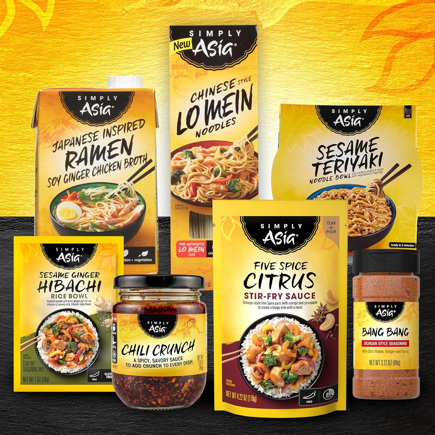 Simply Asia Lo Mein Noodles, No MSG Added – Family-Friendly Noodle Base for Kid-Approved Dinners
