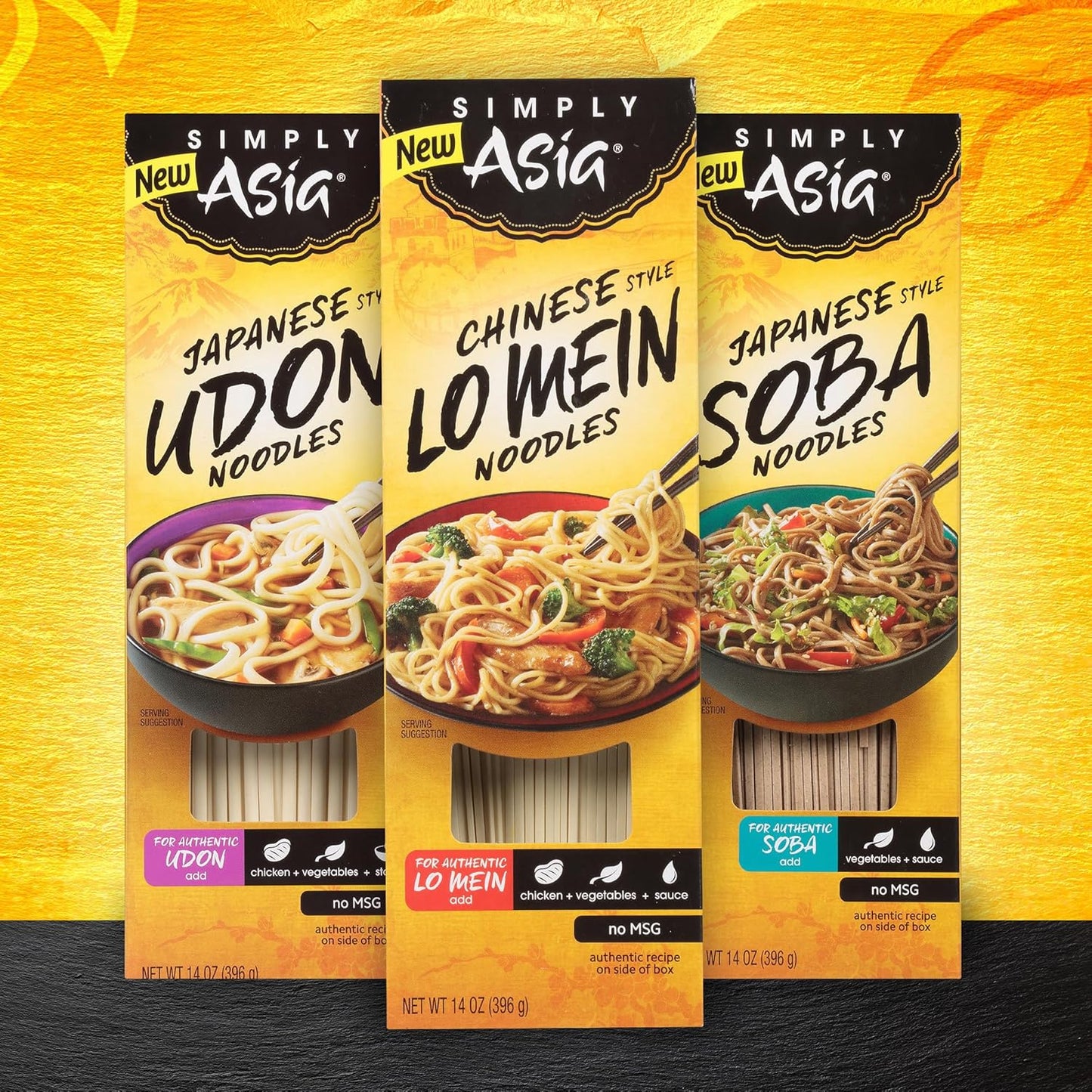 Simply Asia Lo Mein Noodles, No MSG Added – Family-Friendly Noodle Base for Kid-Approved Dinners