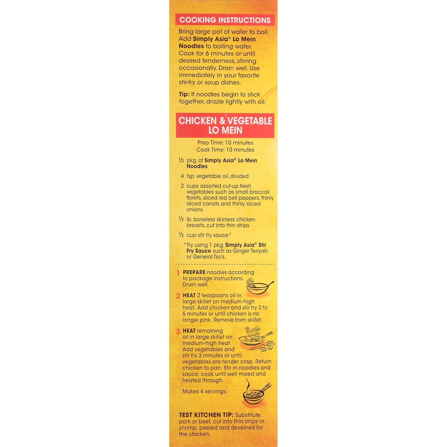 Simply Asia Lo Mein Noodles, No MSG Added – Family-Friendly Noodle Base for Kid-Approved Dinners