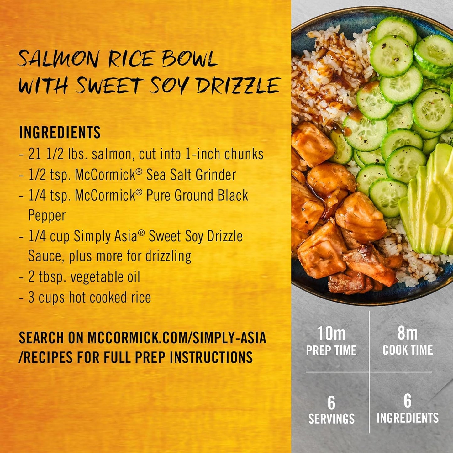 Simply Asia Sweet Soy Drizzle Sauce — One Bottle, Three Cuisines, Clutter-Free Pantry, 8 fl oz