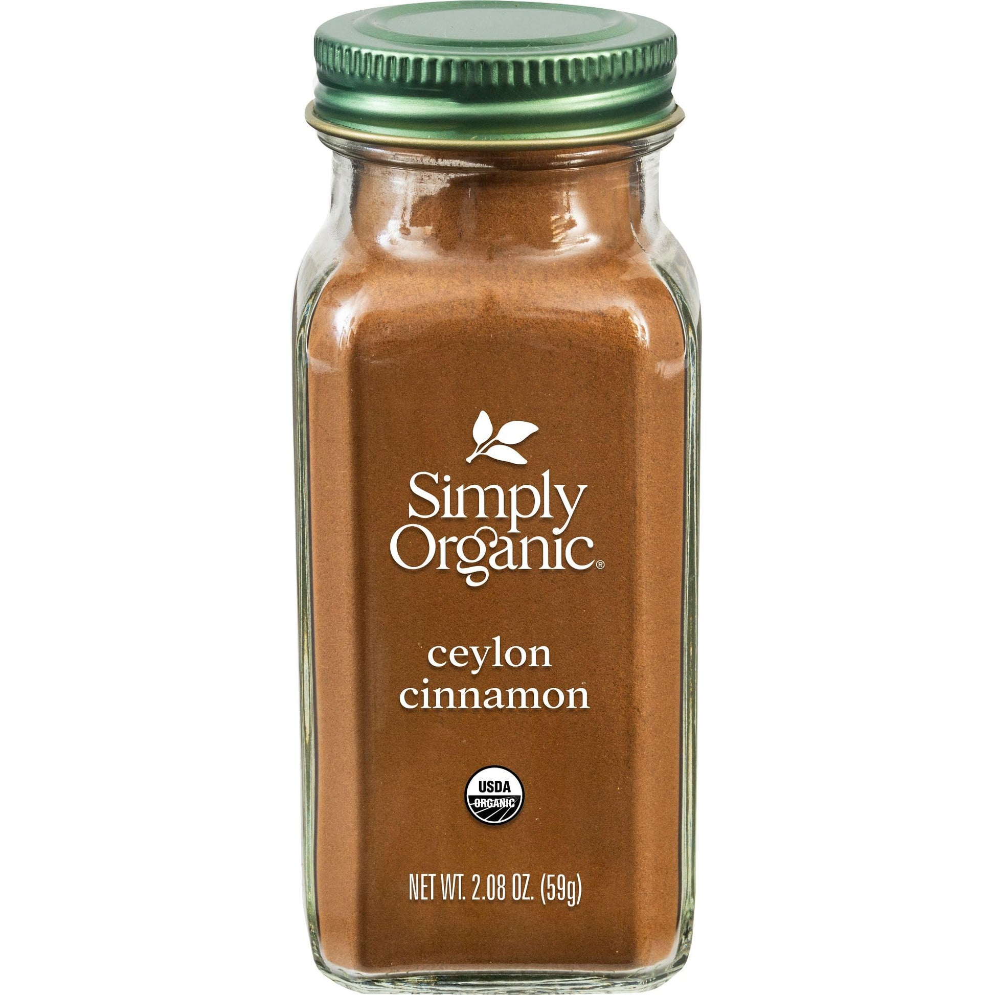 Simply Organic Ground Ceylon Cinnamon – Holiday Gift for the Wellness-Minded Cook, Organic and Non-GMO