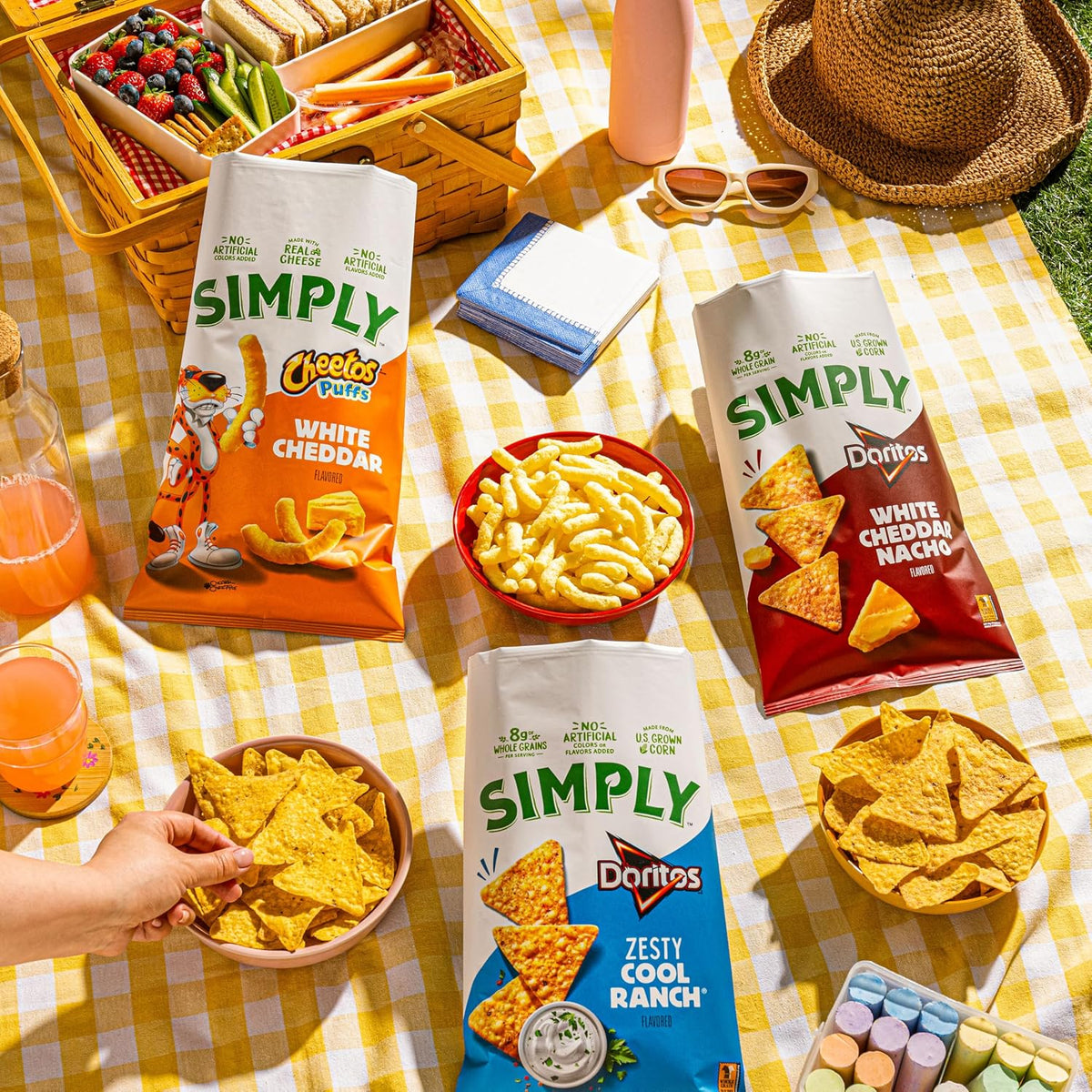 Simply Snacks Organic Snack Mix – Playroom Snack Bags for Kids Birthday Parties, 36 Single-Serve