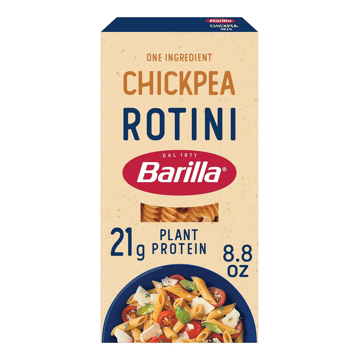 single-ingredient formulation using 100% chickpea flour