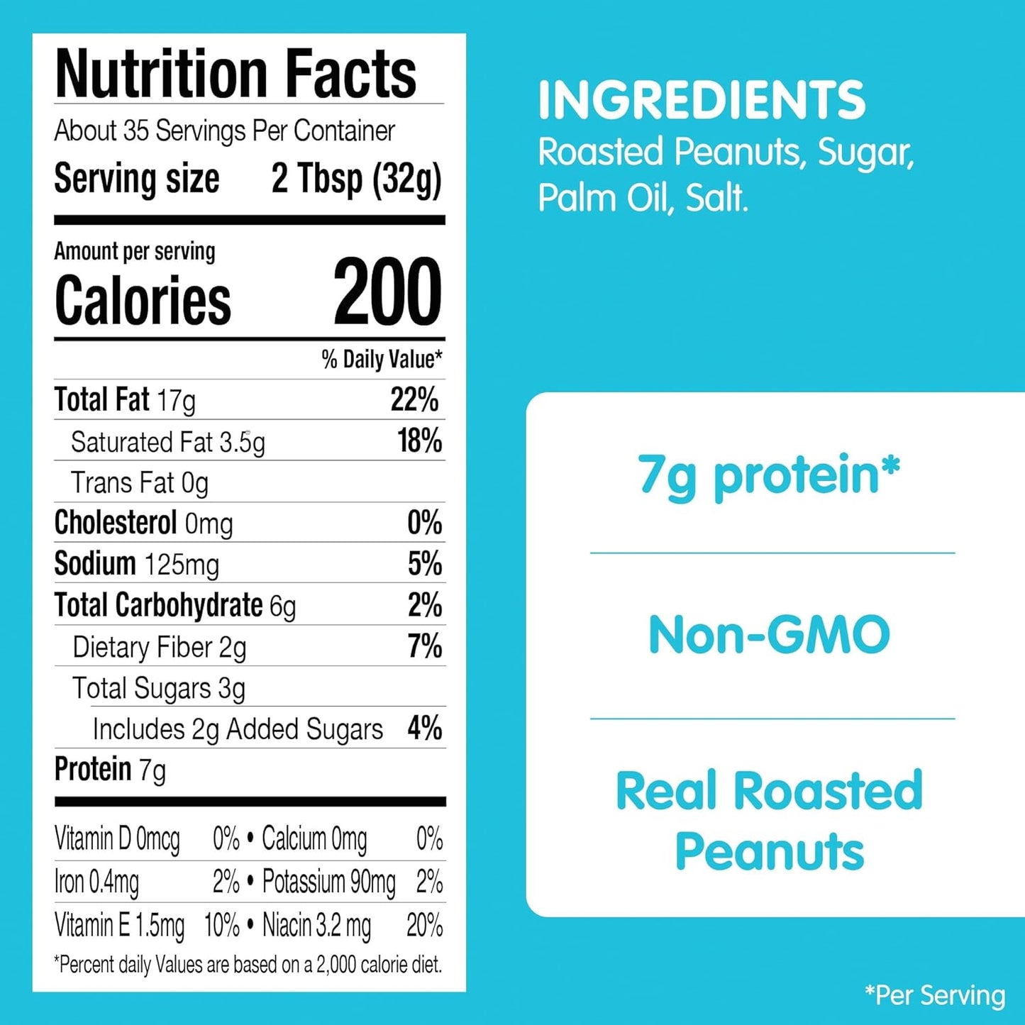 SKIPPY Natural Super Chunk Peanut Butter Spread – Office Pantry Bulk Jar for Midday Energy Boosts, 40 oz