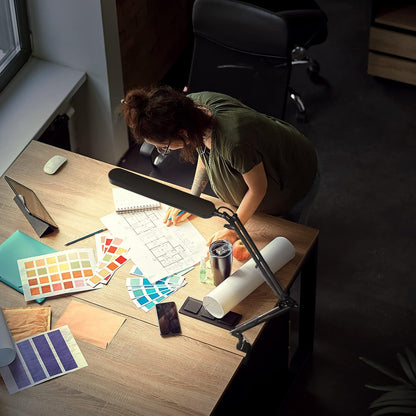 SKYLEO Desk Lamp – Home Office Task Light for Deep Work, 45-Minute Focus Timer and Memory Mode