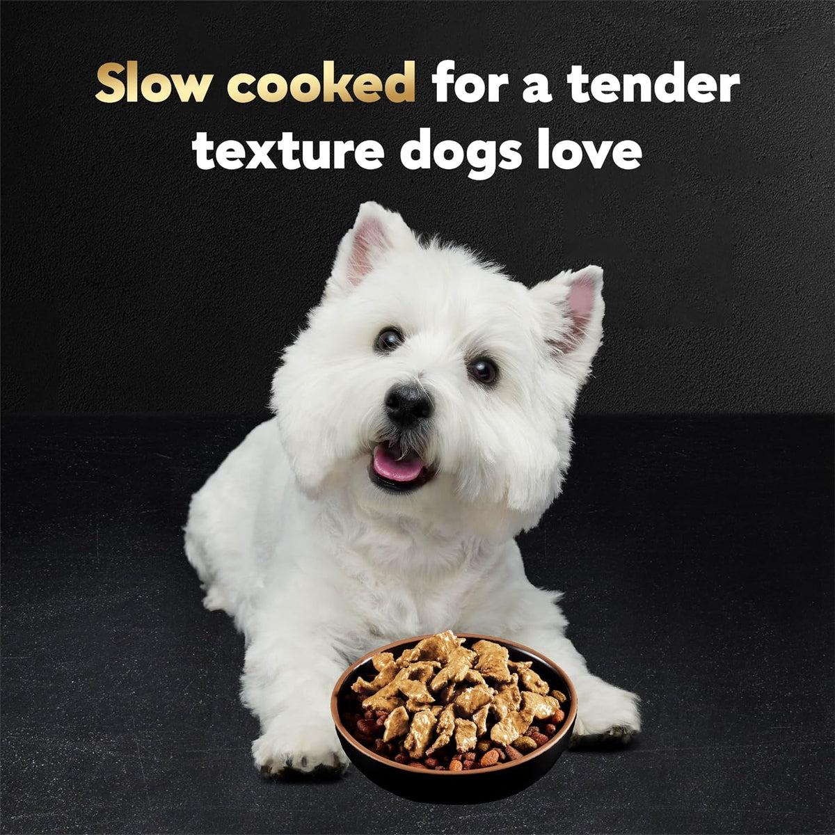 slow-cooked preparation delivering tender, juicy texture in gravy