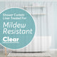 1a Peva Clear Premium - 72"W x 72"L (Pack of 1)