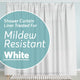 3a Peva White Premium - 72"W x 84"L (Pack of 1)
