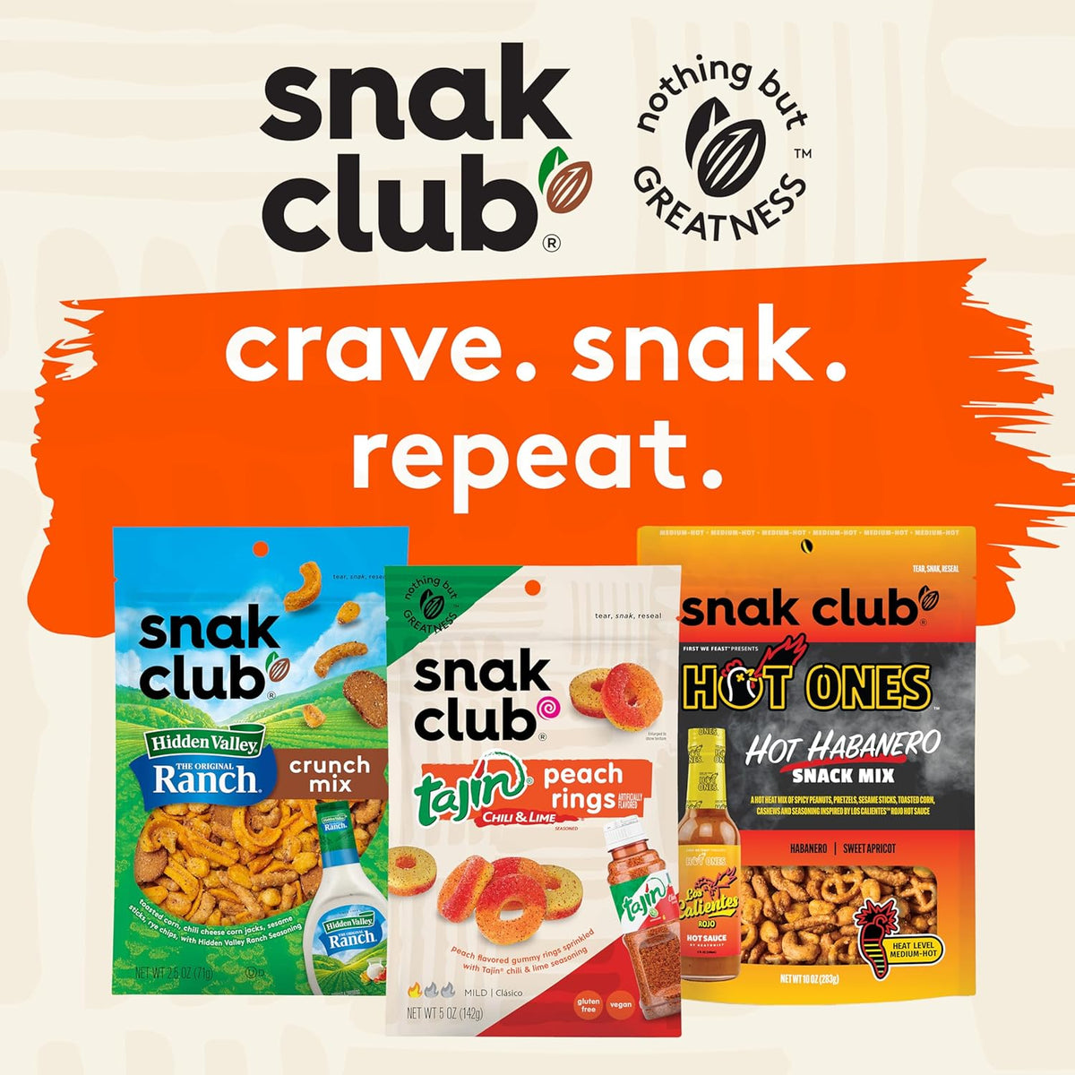 Snak Club Energizer Trail Mix – Care Package Snack Gift with Chocolate Candies, Roasted Peanuts, and Almonds, Gluten-Free 16 oz Pouch