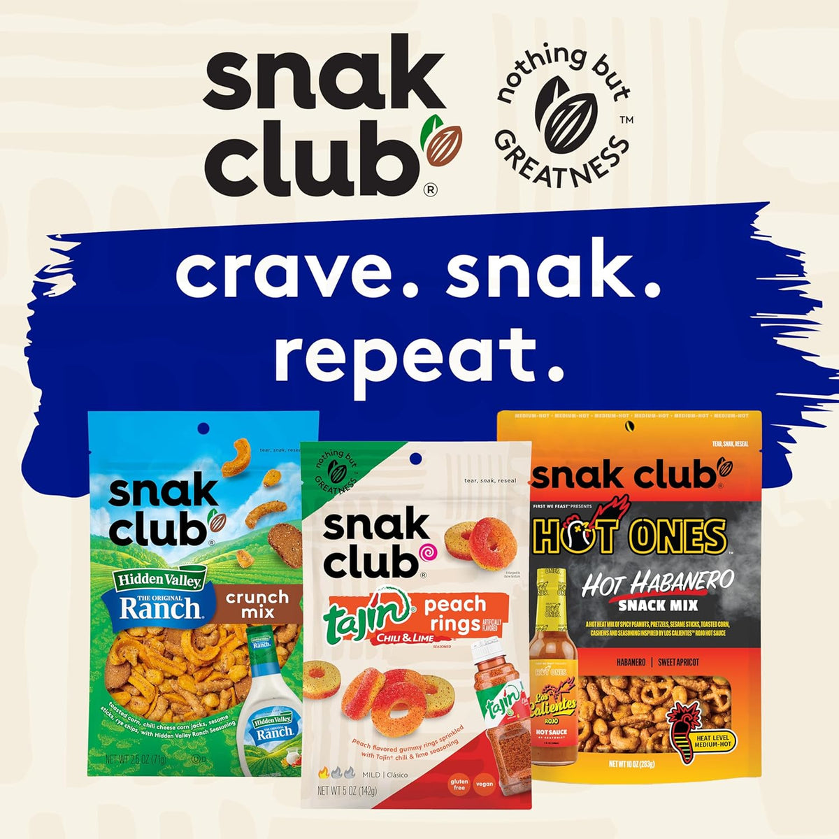 Snak Club Yogurt Trail Mix – Backpackable Trail Snack with Six Gluten-Free Ingredients for Day Hikes and Road Trips