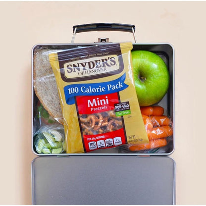 Snyder's of Hanover Mini Pretzels 100 Calorie Variety Pack – Crowd-Pleasing Snack Gift for Class Parties, Multi-Pack