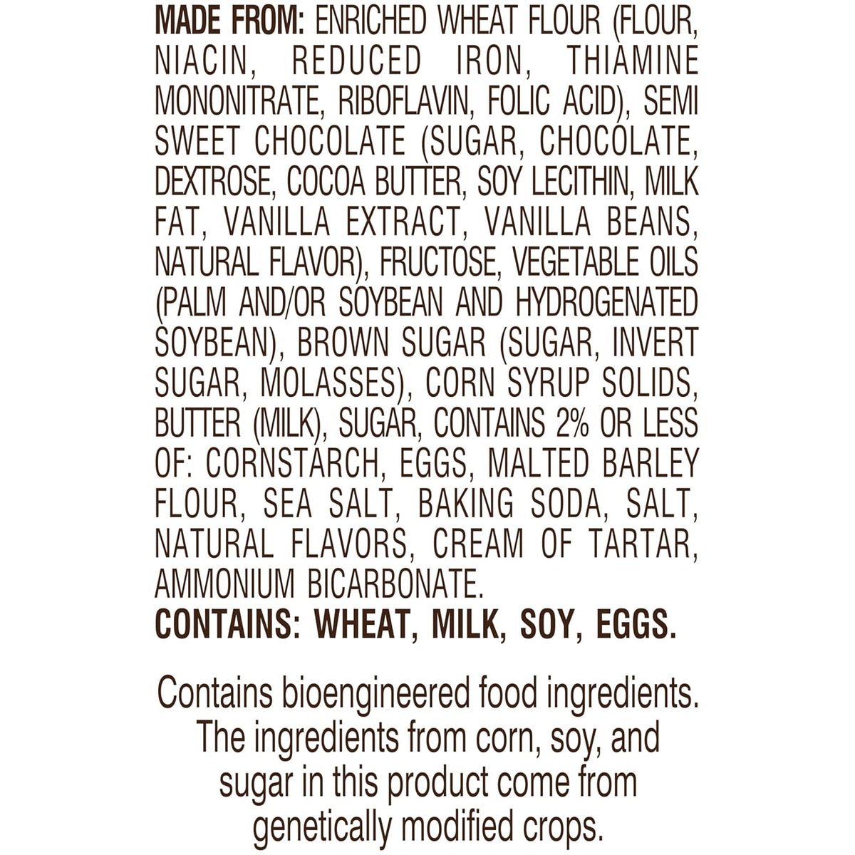soft baked indulgent texture
