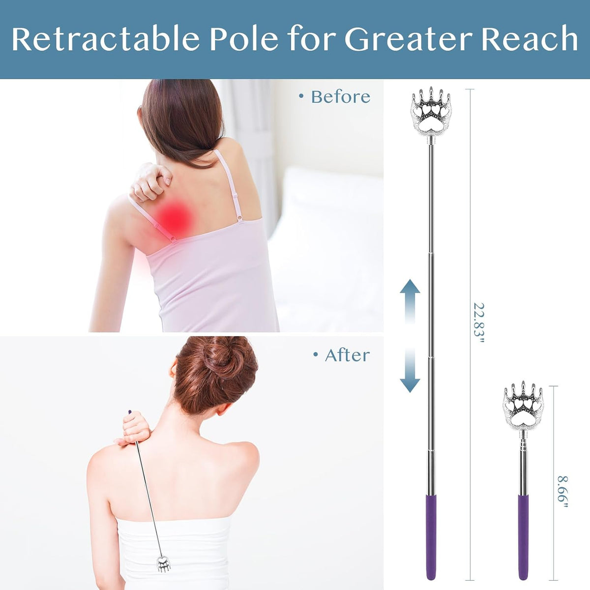 soft rubber grip handle for slip-resistant control