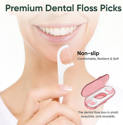 soft yet resilient floss that reaches deep between teeth