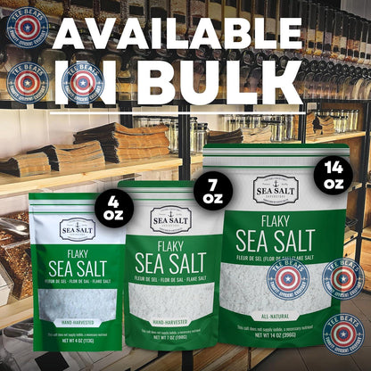 Sol de Baja Hand-Harvested Sea Salt Flakes, 7 oz – Clean Eating Finishing Salt for Health-Conscious Home Cooks