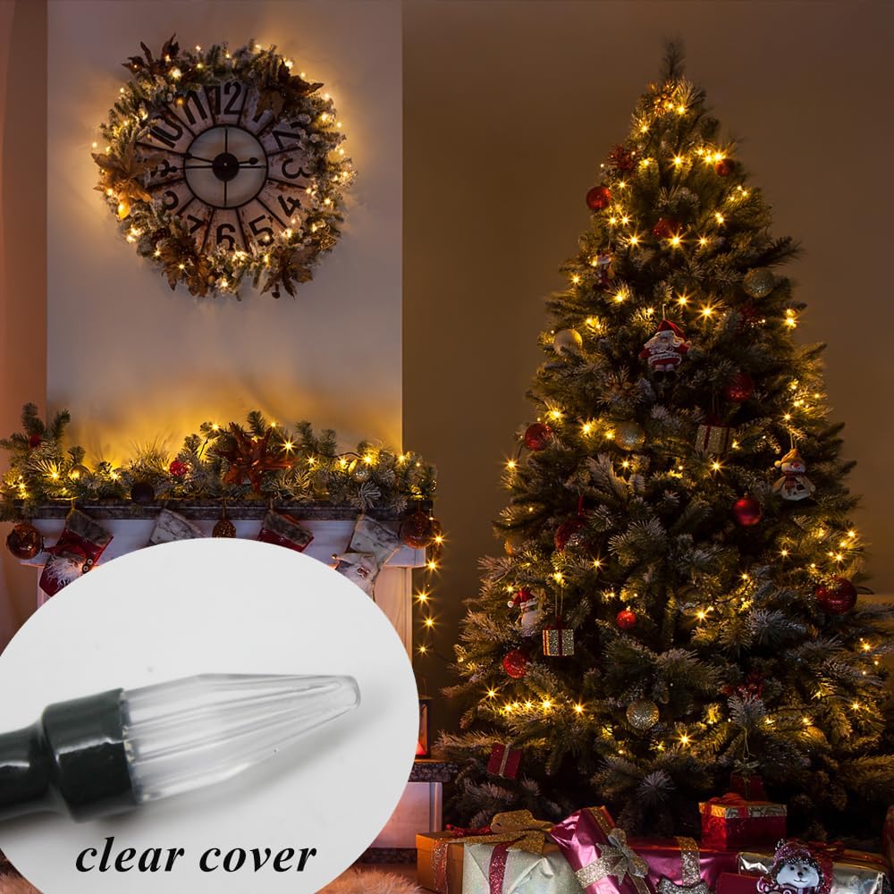 Solhice 2 Pack 20ft Battery Fairy Lights – Cozy Bedroom Decor with Warm White Twinkle and 8 Remote Modes