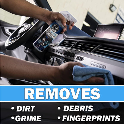 solvent-based cleaning agent that lifts dirt, body oils, and grime without fading