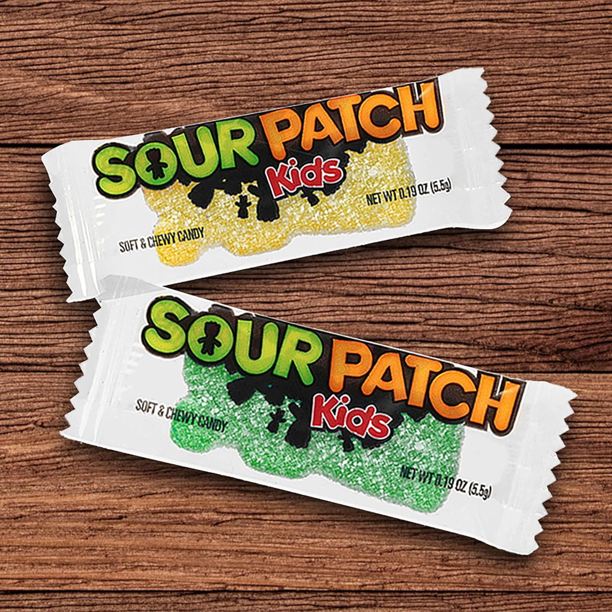 SOUR PATCH KIDS Big Kids Individually Wrapped Candy Holiday Gift for Kids, Stocking Stuffer, and Party Favor Bags, 240 Count