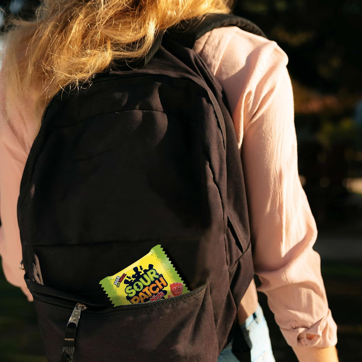 SOUR PATCH KIDS Individually Wrapped Gummy Snack Packs, Camping & Hiking Trail Candy for Kids