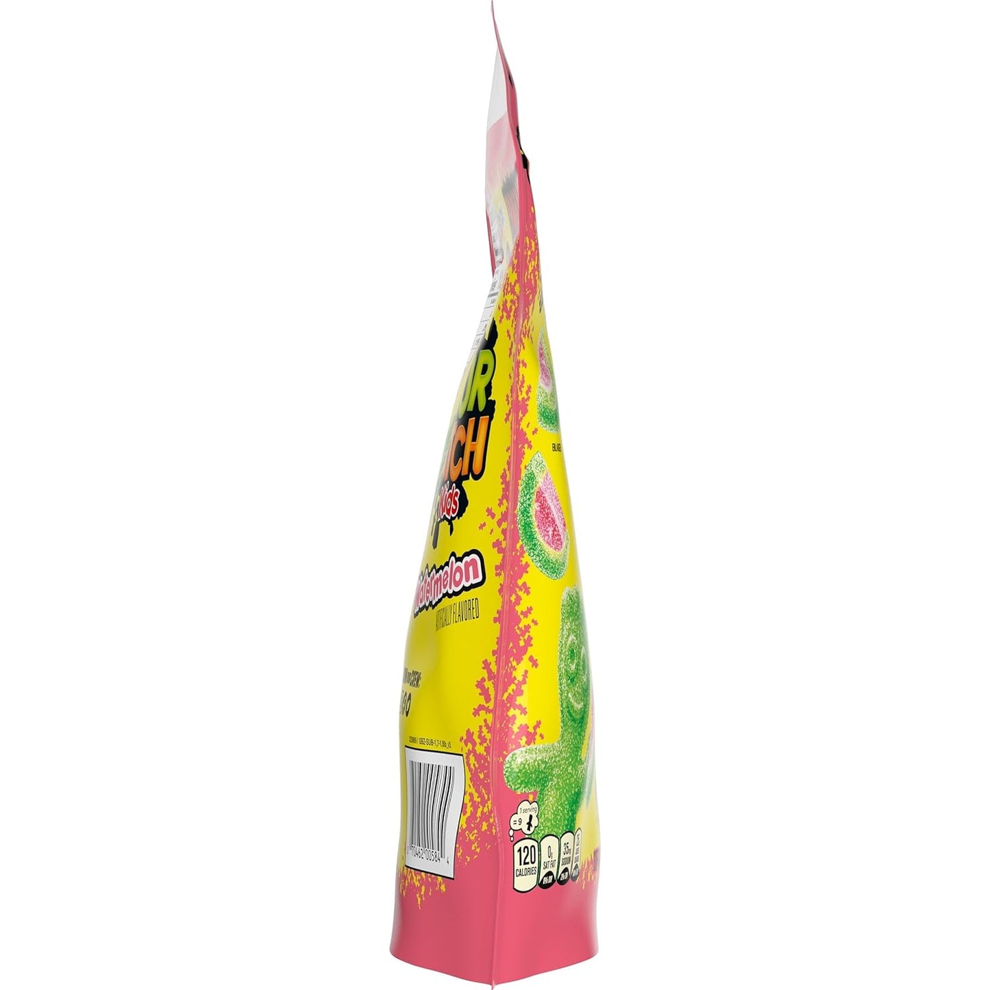 SOUR PATCH KIDS Watermelon Soft & Chewy Candy – Family Size Lunchbox Snack for School Kids, 1.8 lb Resealable Bag