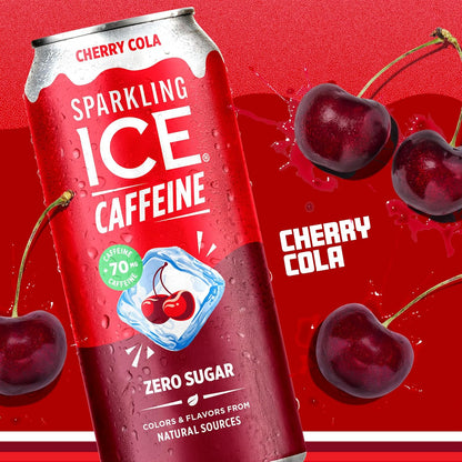 Sparkling Ice® Caffeine Soda Shoppe Orange Cream – Focus Fuel for Home Office Workstations, 70mg Clean Caffeine 12-Pack