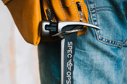 Spec Ops Tools Framing Hammer, 22 oz Lightweight Head for All-Day Framing Productivity on Jobsite