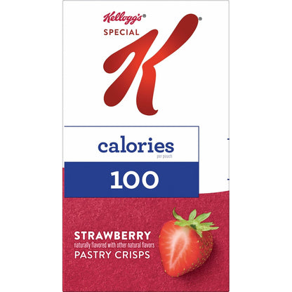 Special K Bar Pastry Crisps, Strawberry – Portion-Controlled Treat for Mindful Snacking and Self-Care Days