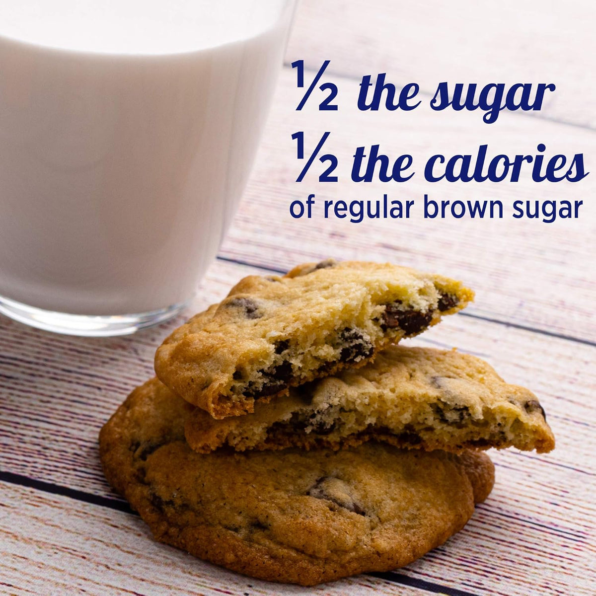 SPLENDA Brown Sugar Blend for Diabetes-Friendly Kitchens, Low-Sugar Sweetener for Coffee, Oatmeal, and Family Recipes
