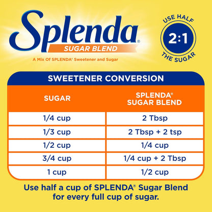 SPLENDA Low Calorie Baking Sweetener – Blood Sugar Friendly Sugar Substitute for Conscious Home Bakers