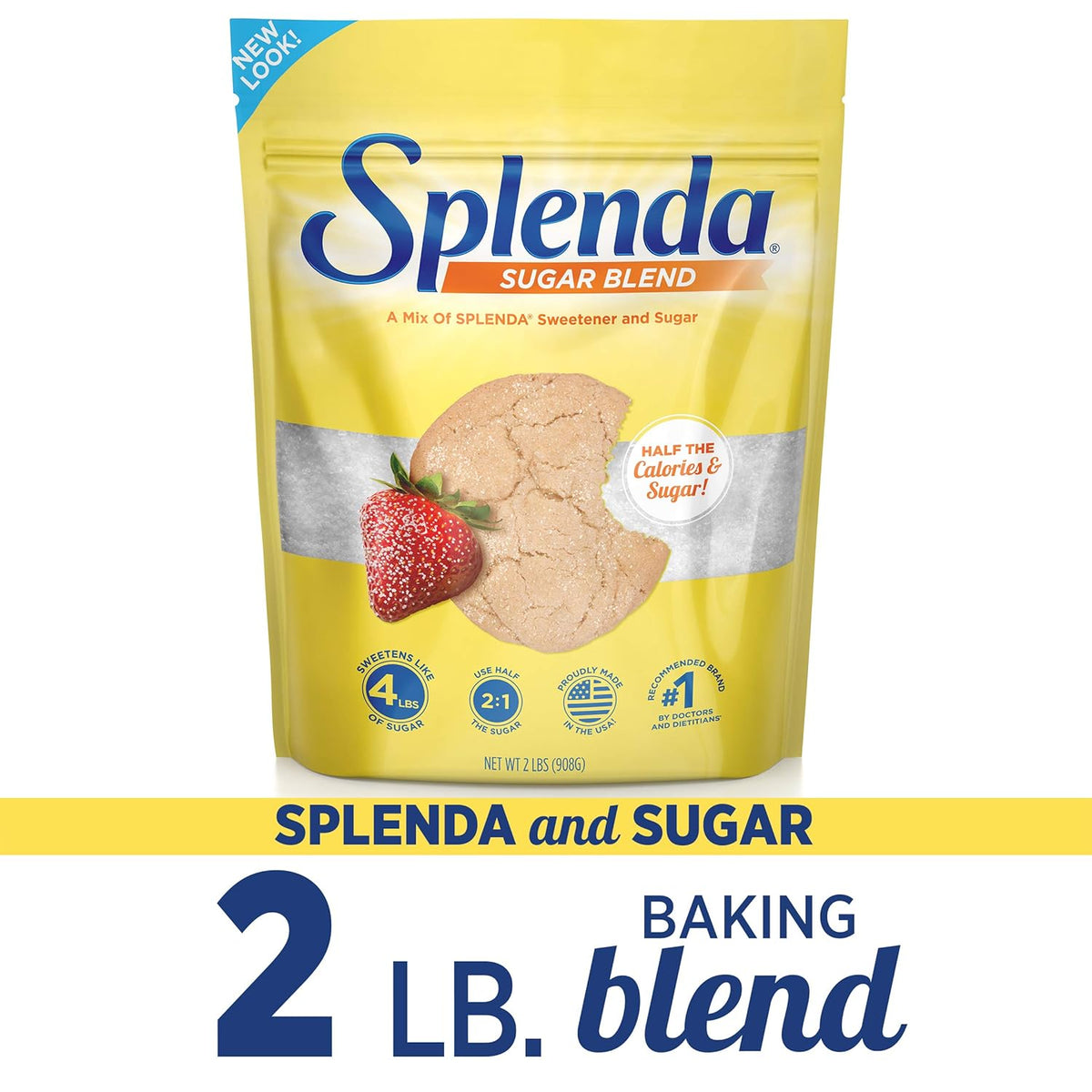 SPLENDA Low Calorie Baking Sweetener – Blood Sugar Friendly Sugar Substitute for Conscious Home Bakers