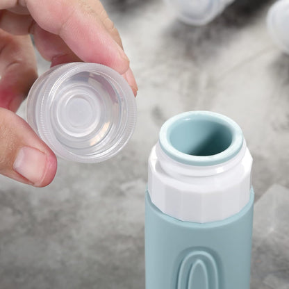 squeezable food-grade silicone body