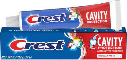 standard regular paste consistency (not gel or whitening specialty)
