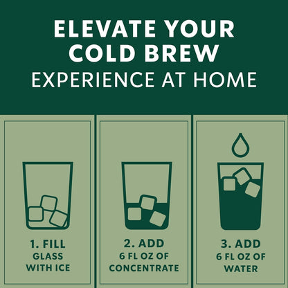 Starbucks Cold Brew Concentrate – Home Office Coffee for Focused Workdays, 32 Fl Oz Multi-Serve