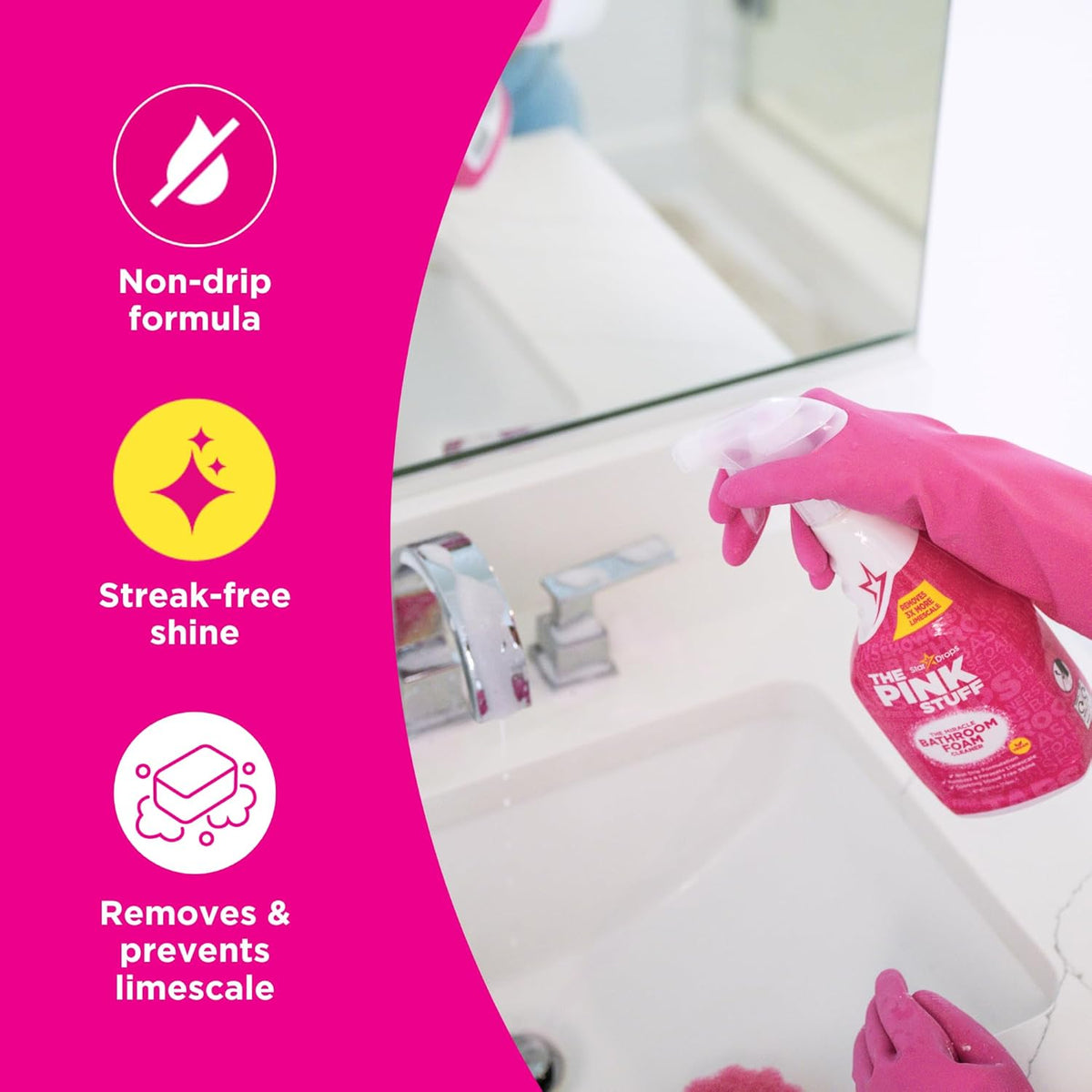 Stardrops – The Pink Stuff Ultimate Cleaning Pack – Birthday Gift for Mom and Women, Viral TikTok Cleaning Set with Paste and Sprays