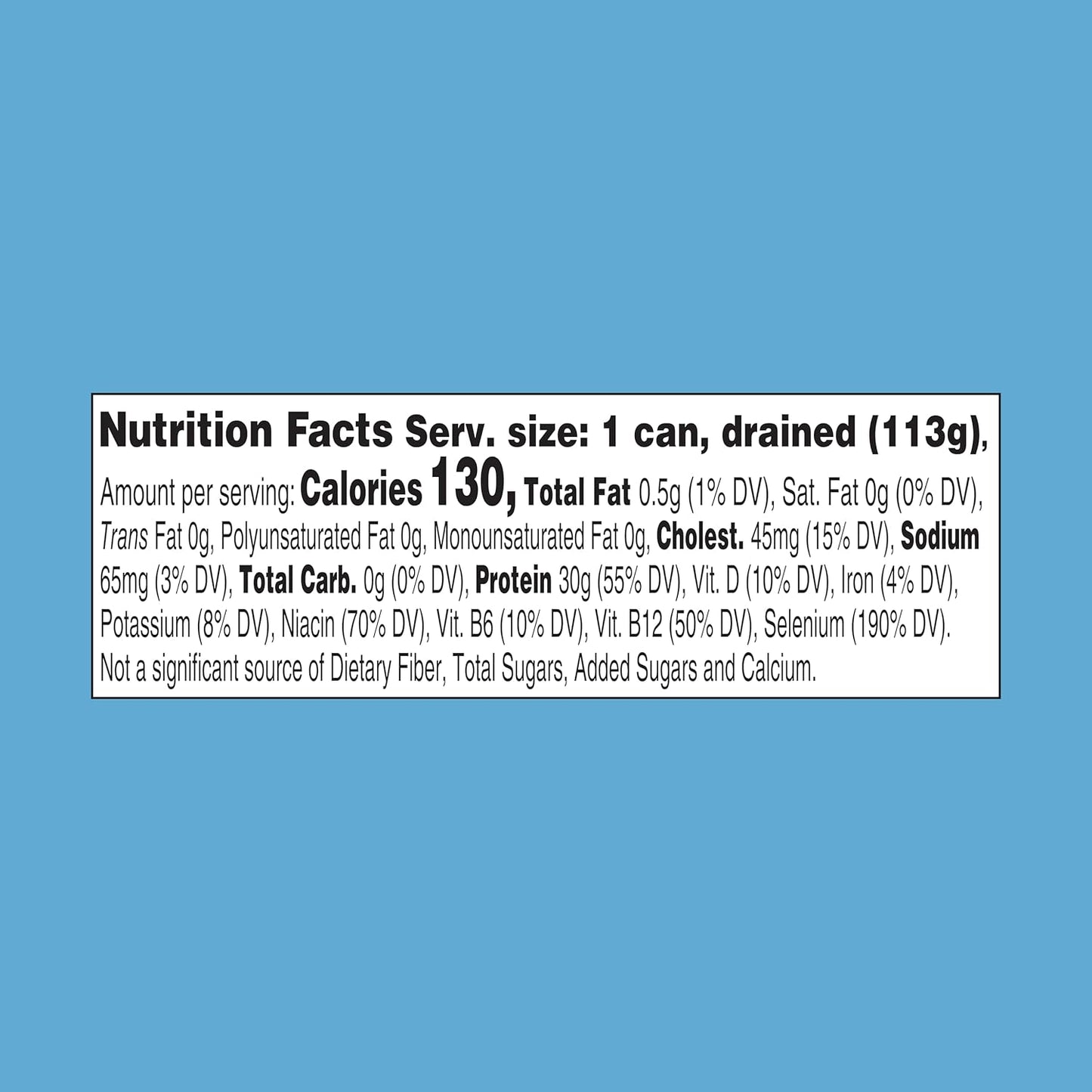 StarKist Selects No Salt Added Chunk White Albacore Tuna in Water - 4.5 oz Can for DASH and Low-Sodium Diets