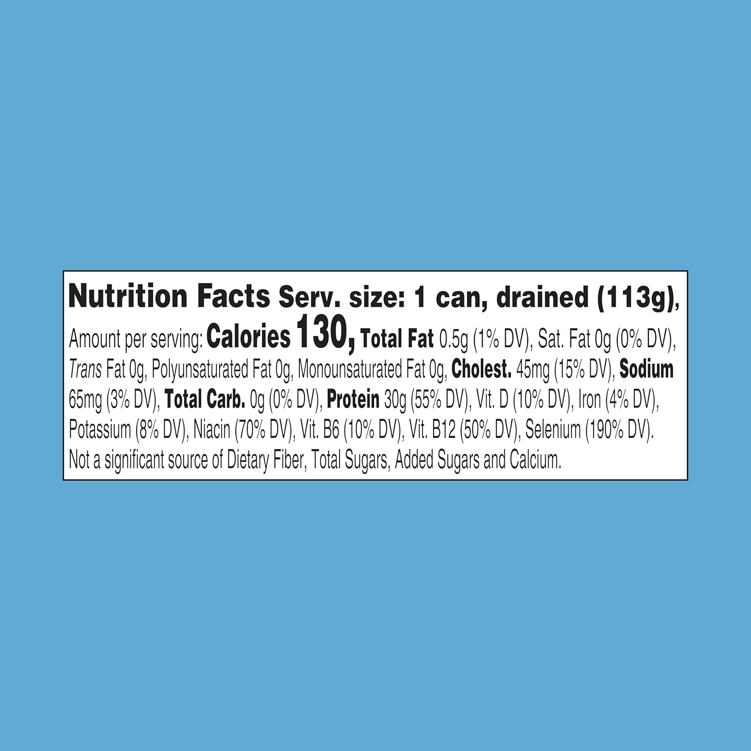 StarKist Selects No Salt Added Chunk White Albacore Tuna in Water - 4.5 oz Can for DASH and Low-Sodium Diets