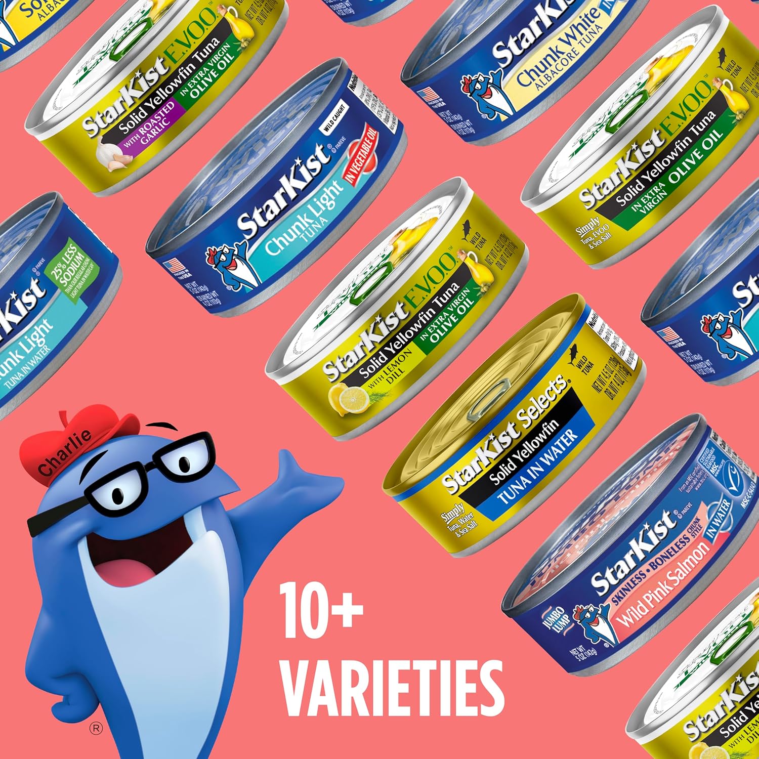 StarKist Wild Pink Salmon - Skinless, Boneless - 5 oz Can | Kid-Friendly Boneless Protein for Family Lunches and Bento Boxes