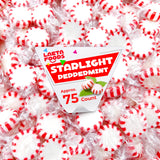 Starlight Peppermint Mints – Natural Peppermint Oil Hard Candy for Fresh Breath and Post Meal Refresh, 1 lb